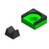MagAttach Ratchet Organizer Kit (1/2", Green/Black)