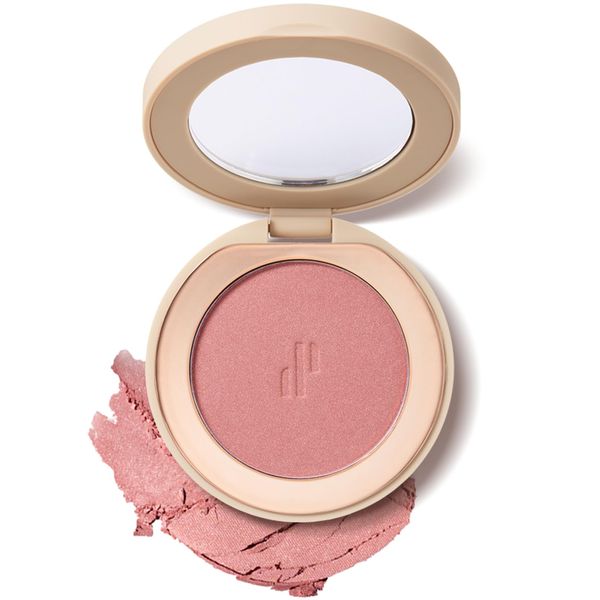 Heart Percent Dote on Mood Glow Blush, Smooth Radiant Color Luminous Shimmering Stain Finish Cheek Makeup Blush (03. Veil Nude)