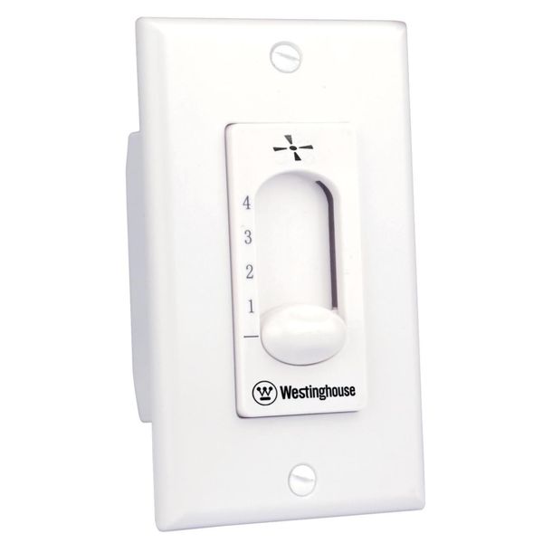 Westinghouse 7787200 Ceiling Fan Wall Control , White