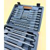 17 Pc Masonry Bit Set SDS Plus Chisel Carbide Tip Lifetime Warranty Drill Hog®