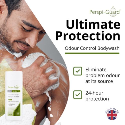 Perspi-Guard Odour Control Body Wash - Antibacterial Body Wash for Body Odour - Shower Gel Targets Odour-Causing Source for Long-Lasting Protection and Confidence - 200ml
