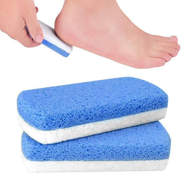 Glass Pumice Stone for Feet - Professional Callus Remover & Exfoliator - Pedicure Tool for Smooth Feet