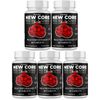 New Core - Male Stamina Support, Performance Supplement - 5 Bottles