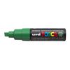 Posca UNI PC-8K CHISEL TIP MARKER PEN- GREEN (BOX OF 6)