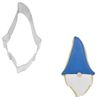 R&M Nordic Gnome 3.75" Stainless Steel Cookie Cutter, Silver