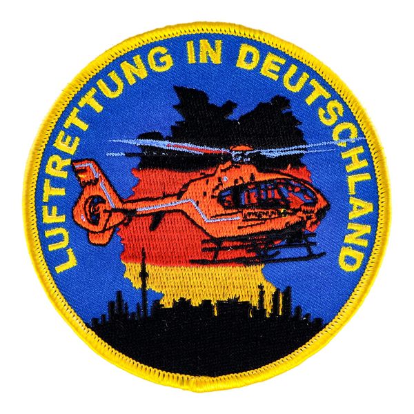 RescPol Air Rescue Patch in Germany, multicoloured