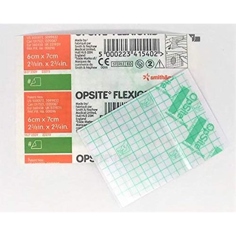 Opsite Waterproof Film 6cm x7cm Pack of 5 Dressings - Online ...