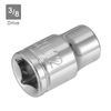 sourcing map 3/8-inch Drive E12 External Torx Shallow Socket, Cr-V Steel