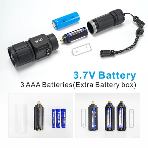 WILDE TRAIL Rechargeable Flashlights Powerful Tactical Flashlight, 20000LM Flashlights, 9 Modes,LED Flashlight,Zoomable, IPX4 Waterproof,Magnetic Base-for Camping, Hiking, Emergency, Outdoor Use