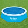 Bestway | Fast Set Round Solar Pool Cover for Inflatable Ring Above Ground Pools, 2.44m