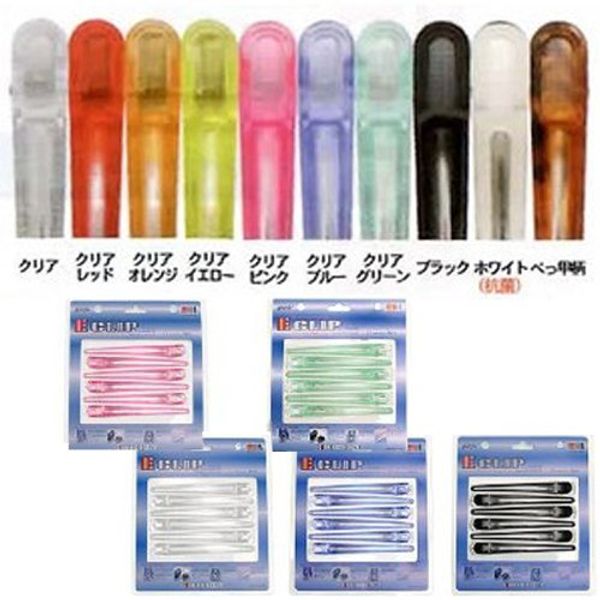 Gogeki Industrial E-Clip Large Clear 10 Pieces