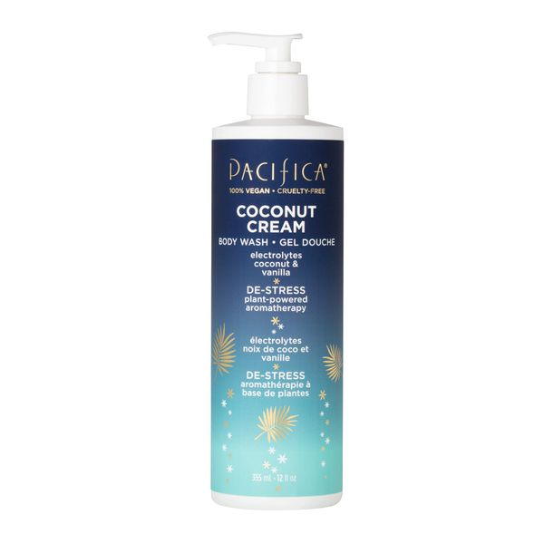 Pacifica Coconut Cream Body Wash 12 oz