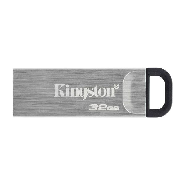 Kingston DataTraveler Kyson USB 3.2 Gen 1 Flash Drive 32GB - Stylish Capless Metal Case