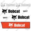 Fits Bobcat V417 Decal Kit Telehandler Decals Replacement Kit - 3M Vinyl!