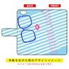 SECOND SKIN Notebook Type Smartphone Case Ikeda Hal Sunglass Blue / for iPhone 11/Apple 3API11-IJTC-401-LJ47