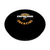Creatine Monohydrate Powered By Espresso Funny Supplement PopSockets Swappable PopGrip