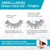 Ardell Deluxe Pack False Eyelashes Wispies, 2 Pairs x 2 Packs