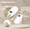 [FDA Cleared] IPL Hair Removal - LVARA Permanent Laser Hair Removal Device for Women Men - Painless At Home Hair Remover, 999,999 Flashes for Facial Bikini Legs Armpits