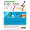 4M Green Science Rocket Kit - STEM Toys DIY Physics Science Experiment Launch Educational Gift, Brown/a (4630)
