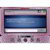 Text Message on Bedazzled Pink Device Funny Graduation Card for Daughter