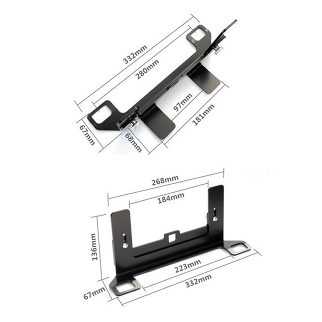 Isofix Universal Car Seat Mount With Universal Steel Screws, Car Seat  Mounting Kit