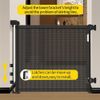 1 PC Retractable Gate Mesh Gate 71” Security Gate For Doorways Stairs