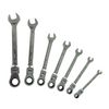 Eclipse Professional Tools ERWFLEX7PS 7 Piece Flexible Head Combination Ratchet Wrench Set