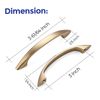 Ravinte 5 Pack 3 Inch Kitchen Cabinet Handles Champagne Bronze Cabinet Pulls Drawer Pulls Kitchen Hardware