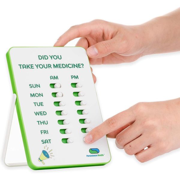 Medication Tracker & Pill Reminder | Visual Reminder Alarm | 7 Day AM PM Medicat