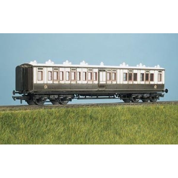 Ratio 733 LMS (Ex. LNWR) Corridor Composite with brake compartment