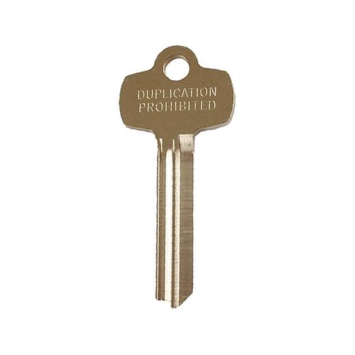 BEST 1A1A1KS473KS800 Key Blank, Type A,Brass 49H790