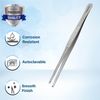 Dissecting Tweezer Thumb Tissue Forceps 1x2 Teeth Rat Tooth Surgical Tools CE 8"
