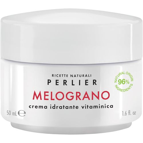 Perlier Pomegranate Vitamin Moisturising Cream - Formula with 96% Ingredients of Natural Origin - 50 ml