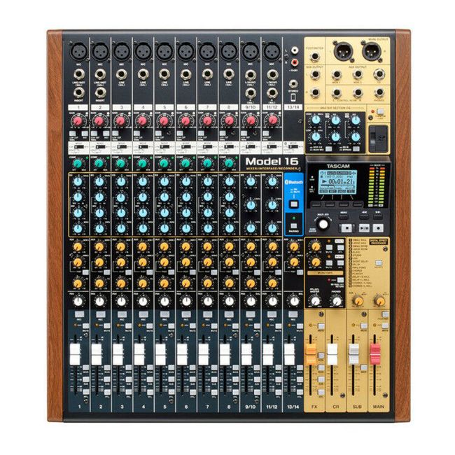 Tascam Model 16 All-In-One Mixing Studio