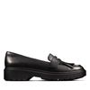 Clarks CLA Witcombe Dawn Black, Schwarz, 38 EU