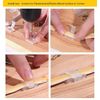 100 Pack Double Installation LED Strip Light Mounting Bracket Self Adhesive L...