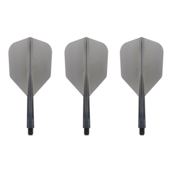 Condor Zero Stress Flight System | Small Size | Dart Flights | Multiple Sizes | Multiple Colours (Clear Black, Short)