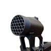 Killflash Hex Anti-Reflection Device Compatible with Vortex Crossfire Red Dot (Black - Open Center)