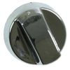 First4Spares Silver Universal Cooker Control Knob For Cookers & Ovens 8 Pack
