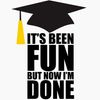 CafePress Been Fun Now Done Sticker (Rectangle 50 pk)