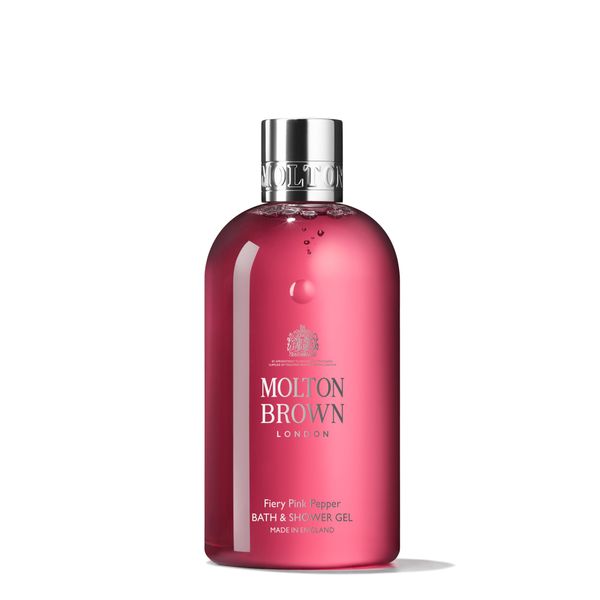 Molton Brown Pink Pepper Collection PP Bath & Shower Gel, Body Soap, 10.1 fl oz (300 ml) (x1)