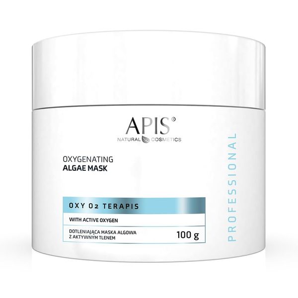 Apis Professional Oxy O2 Therapies Oxygenating Algae Mask with Active Oxygen 100g