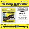 STAR BRITE Tie Down with S/S Ratchet with Coated "S" hooks (060167)
