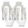 Sekisuijushishoji Rod Stop, White, 4 Piece