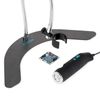 Q-Scope 500X 2MP Handheld USB Digital LED Microscope w Polarizer+Gooseneck Stand