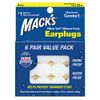 Macks Pillow Soft Moldable Silicone Putty Earplugs 6 Pairs x 3 (18 Pairs)
