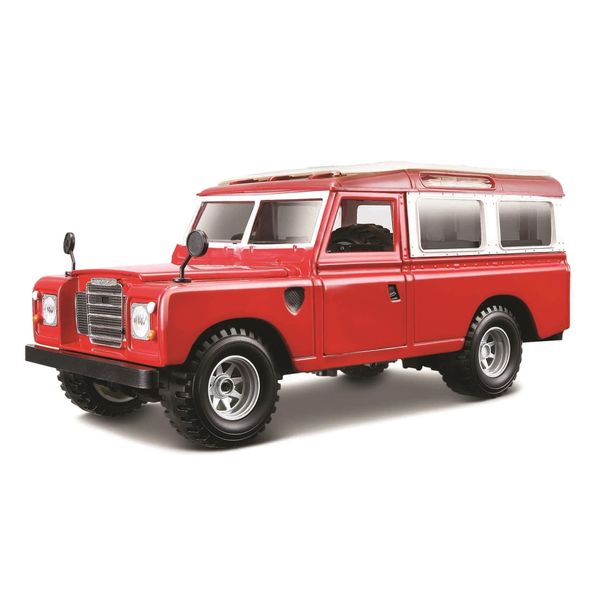 1/24 Burago Land Rover Rot 22063
