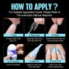 TOMICCA Nail Extension Kit, Nail Tips and Glue Gel Kit, 4 In 1 Nail Glue and Base Gel with 150Pcs Coffin Nails DIY Nail Art Acrylic Nail Kit Easy Nail Extension Set, Gifts for Women Girls