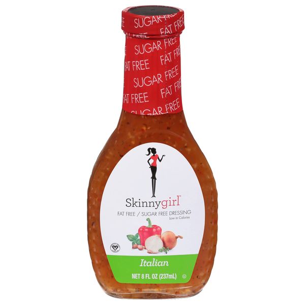 Skinnygirl Fat-Free Salad Dressing, Sugar-Free Italian, 8 Ounce