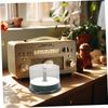 Gadpiparty Empty CD Storage Bucket, 2pcs Plastic DVD Storage Holder CD Storage Rack Empty Disc DVD Storage Containers Organizer